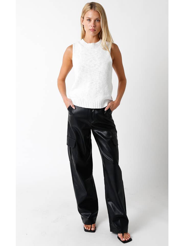 Olivaceous – Top de malha - Mulher por atacado – Top Brooke2