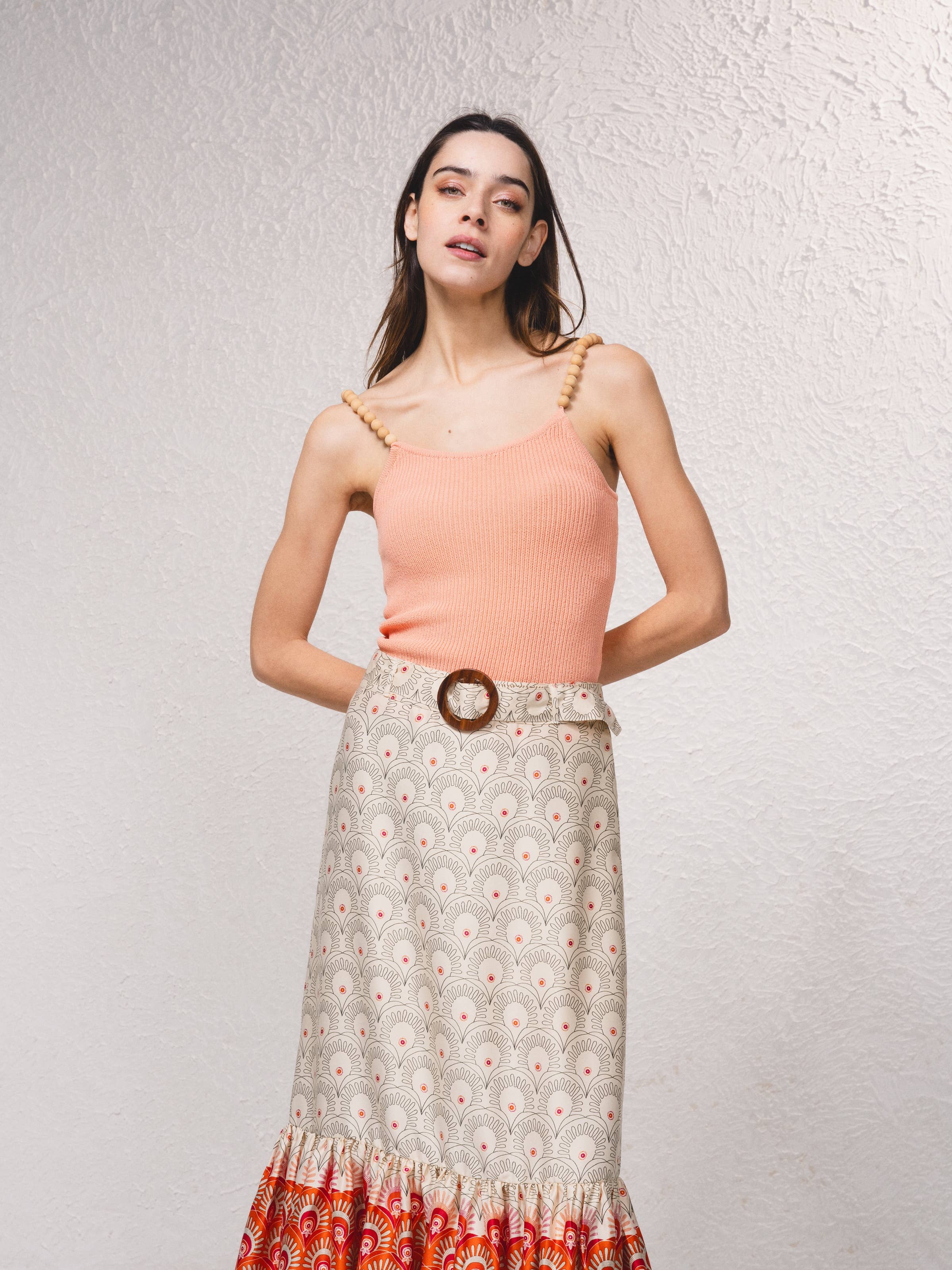 SMF - Wholesale Knit Top - Women's - 249178 - Knitted top with ball straps7