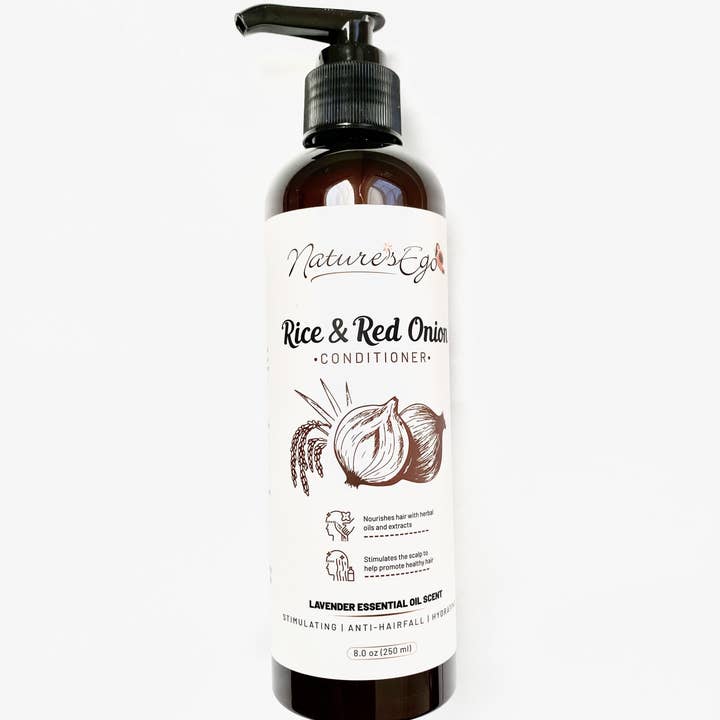 Nature's Ego - Wholesale Hair Conditioner - Rice & Red Onion Conditioner