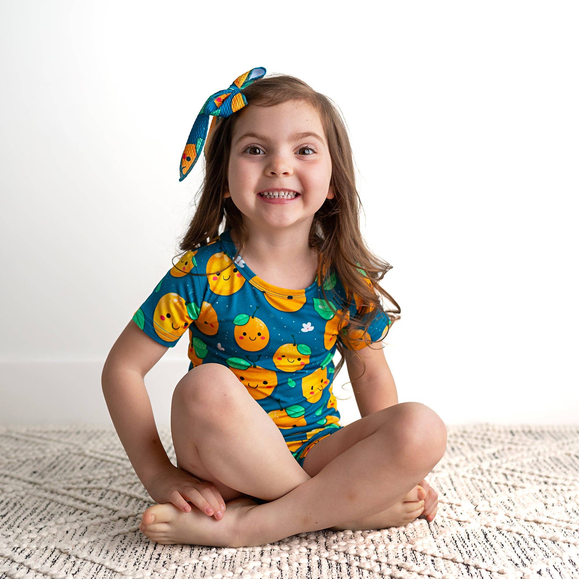 Gigi and Max – wholesale Pyjamasset - Barn – Bambu Pyjama Barnkläder Sleepies Småbarnshorts 2PC Set Cutie10