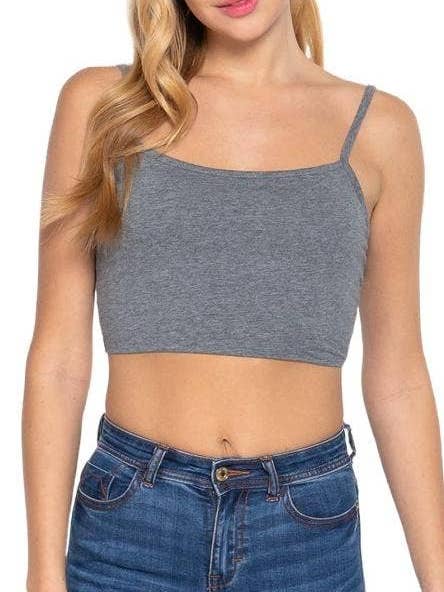 2-lags Cami Crop Top for engroshandel hos Vanilla Monkey