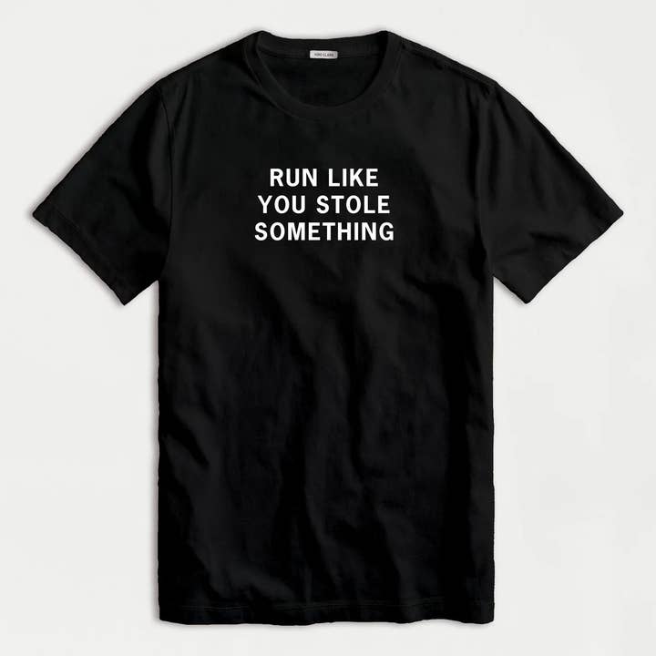 Run Like You Stole Something // Equinox x Hiro Clark for wholesale by Hiro Clark