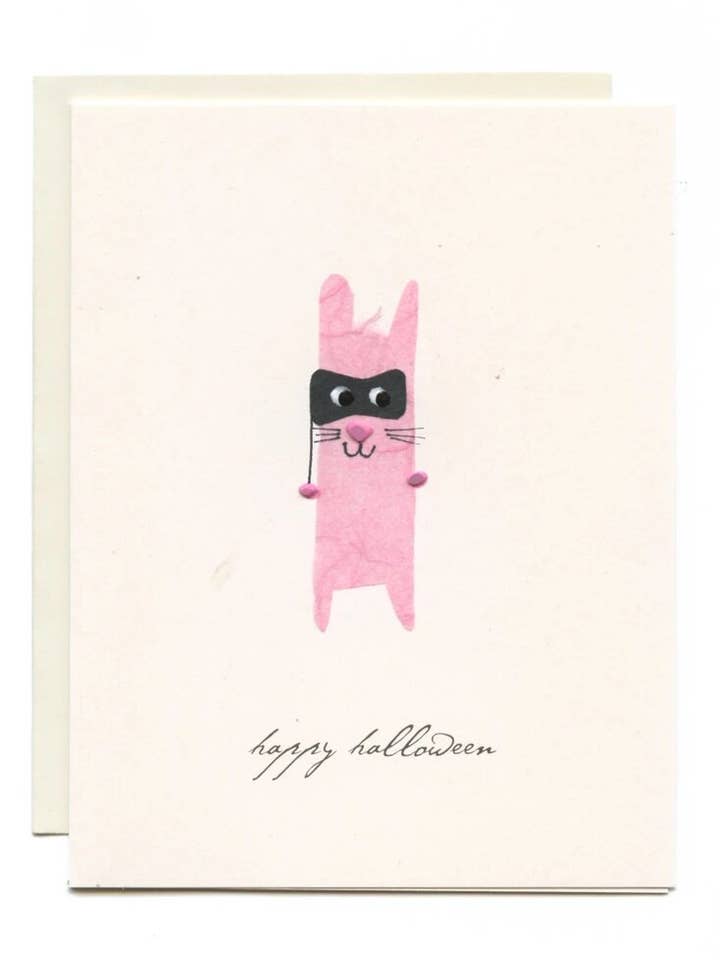 «Happy Halloween» Coniglietto travestito per la vendita all'ingrosso da parte di FLAUNT HANDMADE CORRESPONDENCES