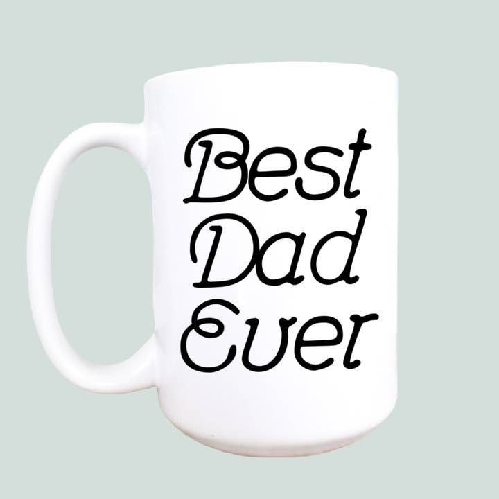 Mug Best Dad Ever, tasse pour la fête des pères, cadeau pour papa, tasse pour papa pour la vente par Mug and Mini