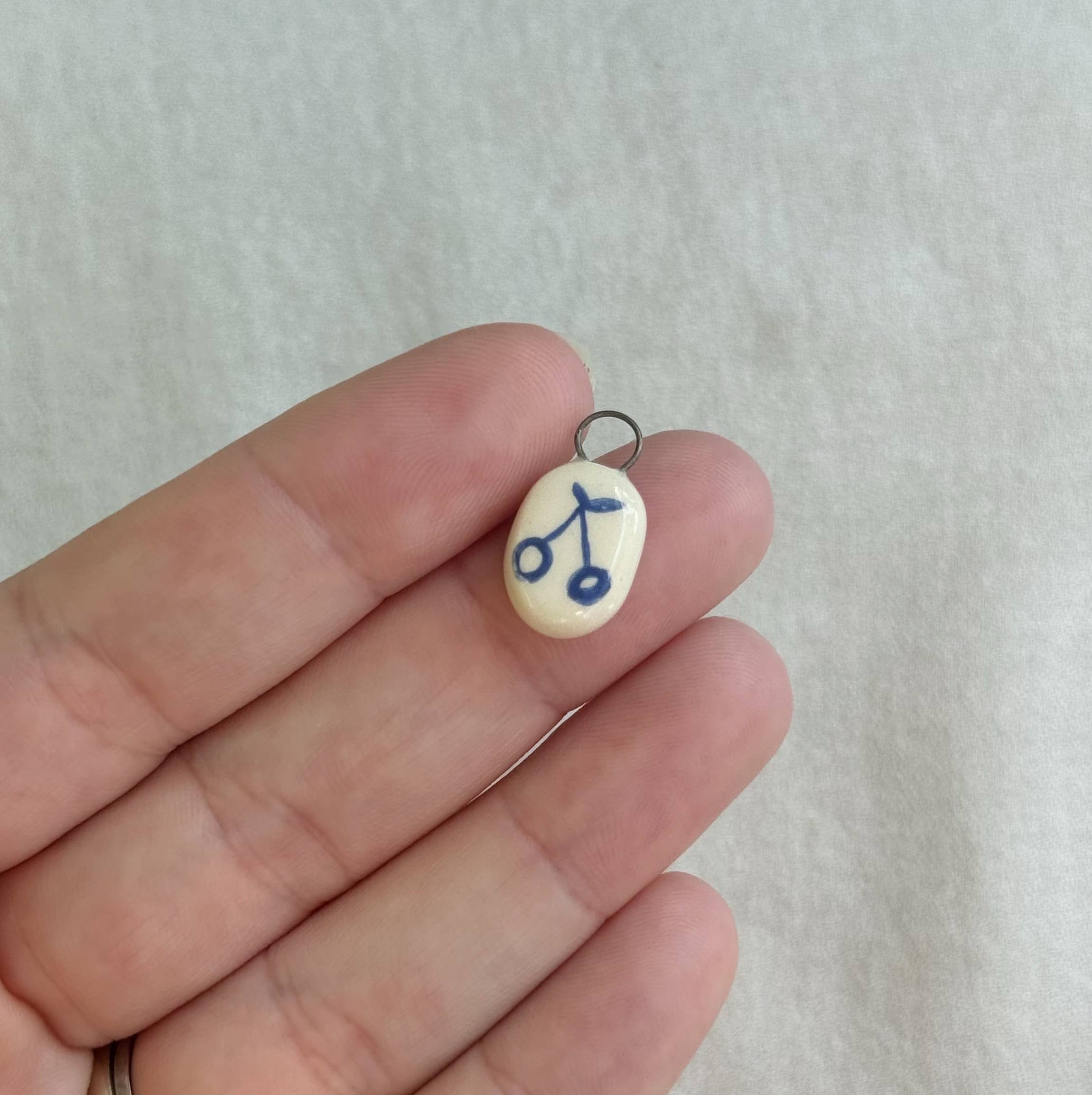 Terra Clay Co. - Wholesale Individual Charm/Pendant - Simple Fruit Ceramic Charm1