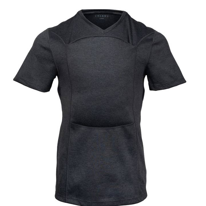 Lalabu - Wholesale Baby Carrier - Lalabu Dad Shirt | Baby Carrier | Gray