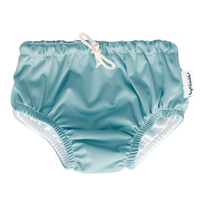 Tiny Twinkle - Reusable Swim Diaper - Light Blue (MSKU:DP-BL-S,DP-BL-M,DP-BL-L,DP-BL-XL) for wholesale by Tiny Twinkle