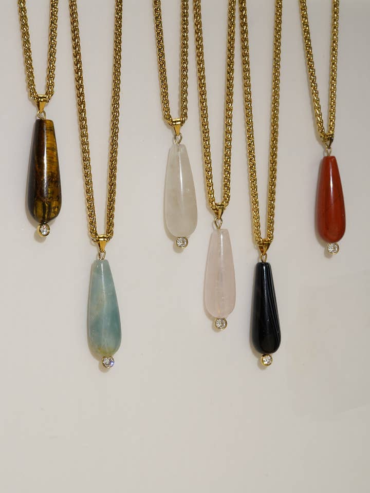 Droplet Necklace for wholesale by KOZAKH