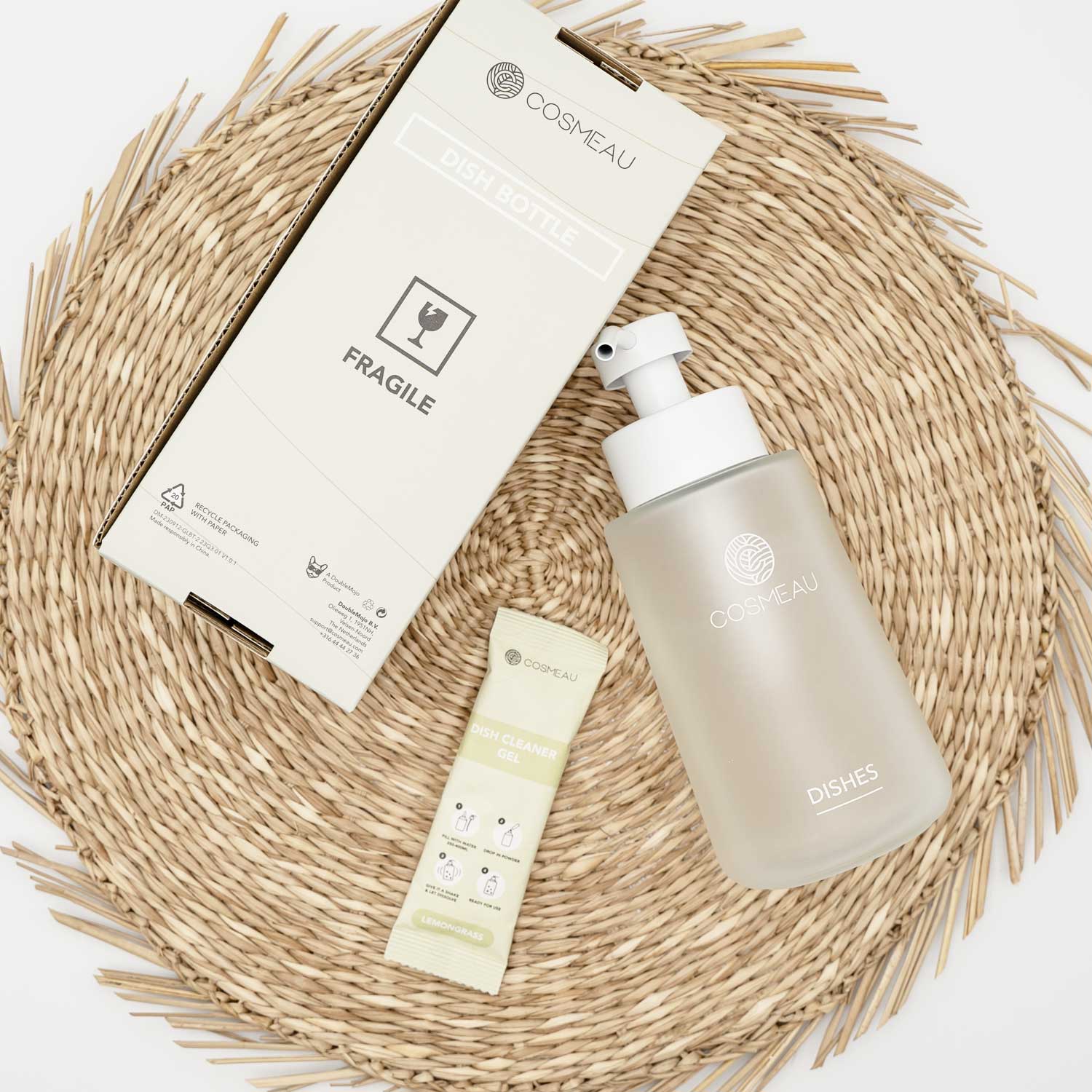 Bamboozy x Cosmeau - Wholesale Dish Soap - Detergent Soap Dispenser Bottle2