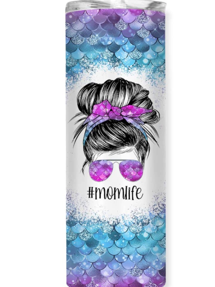 MomLife Tumbler por atacado de Bearded Bird Apparel