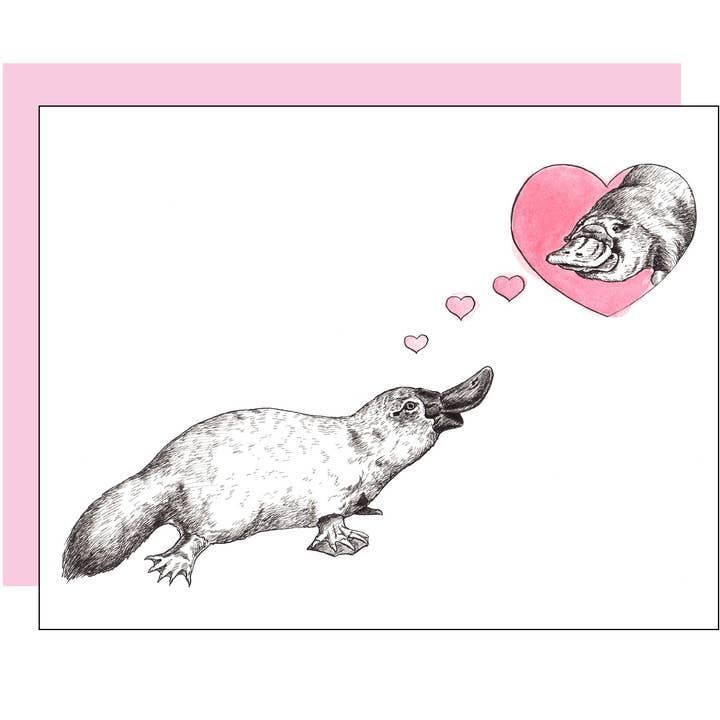 Carte Platypus pour la vente par Erin A. Ellis