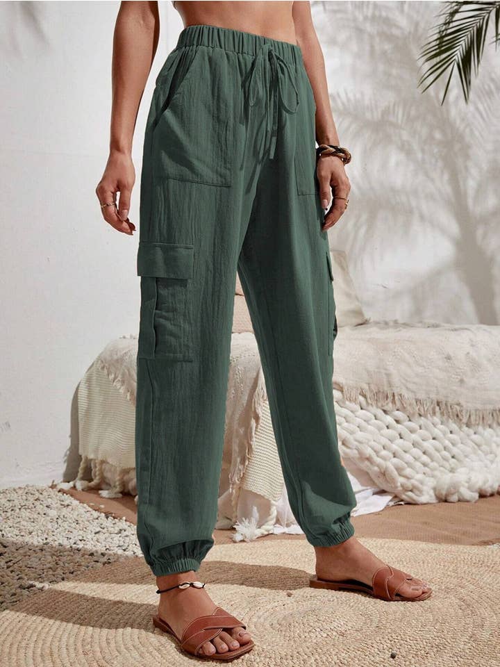 Rosa Clothing - Wholesale Pants - Women's - Pocket trousers cargo pants30