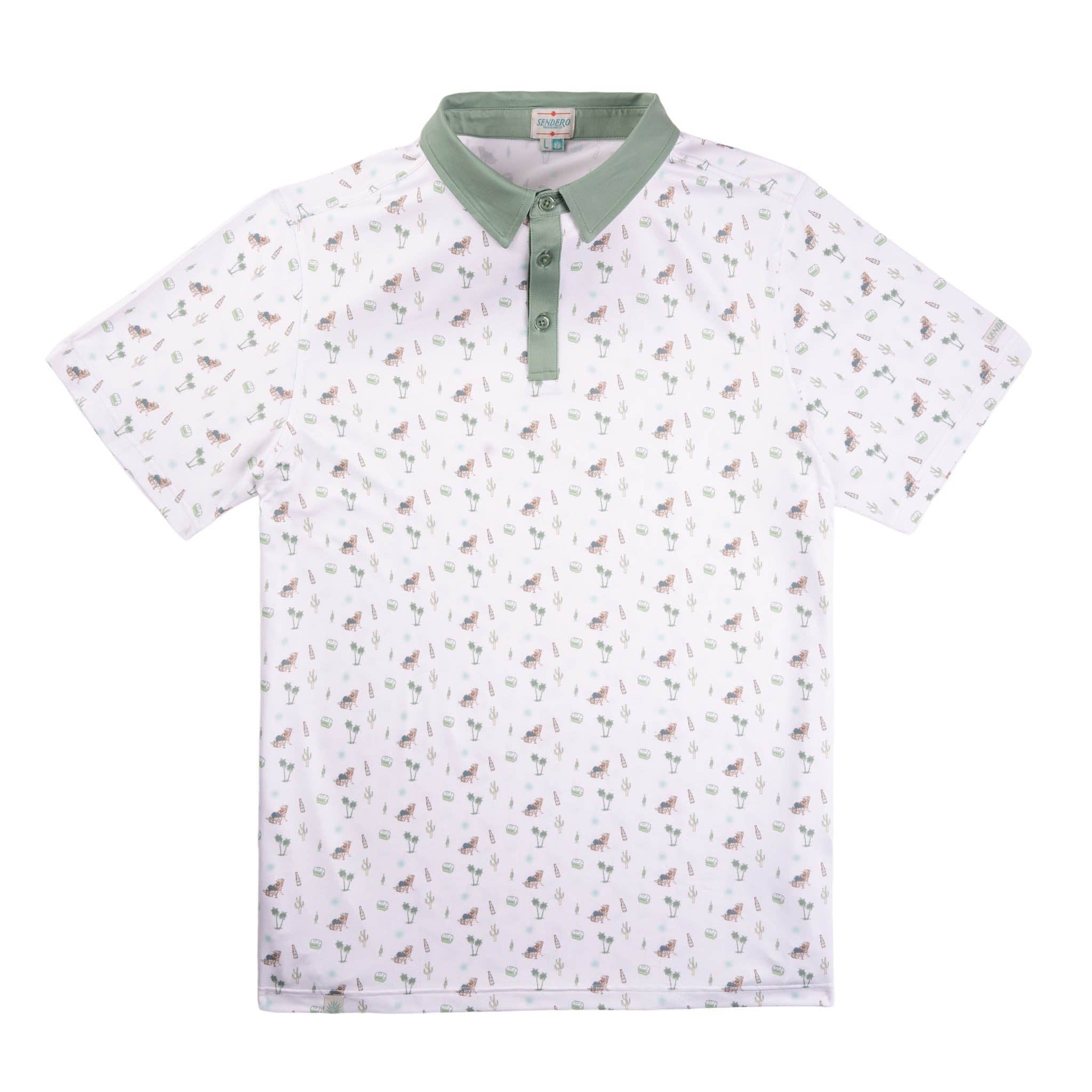 Sendero Provisions Company - Wholesale Polo - Men's - High Noon Performance Polo5