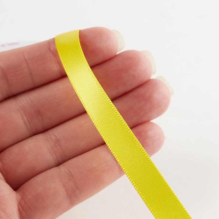 Factory Direct Craft - Wholesale Ribbon - Gift Wrapping - Thin 3/8" Satin Ribbon - Select Color4