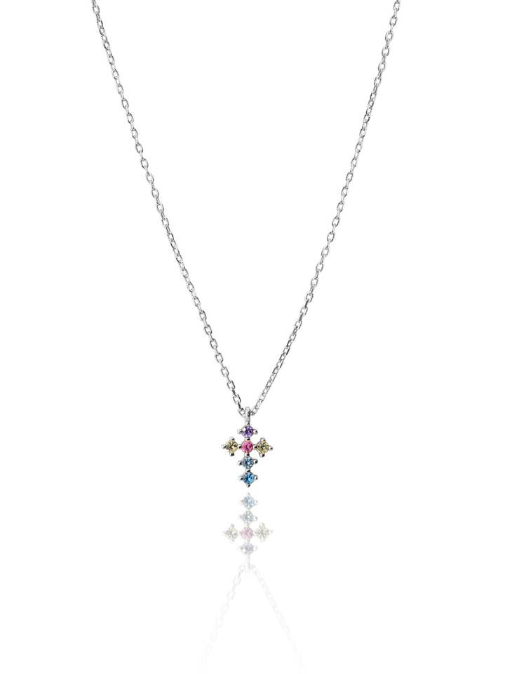 OPHRA silver necklace for wholesale by Aran Jewels