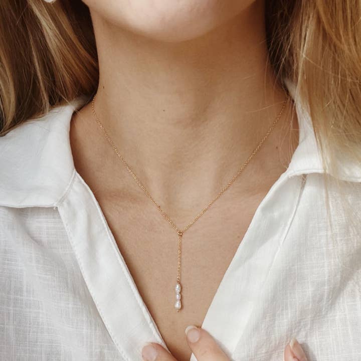 Pacific Lariat Necklace for wholesale by Of Great Value