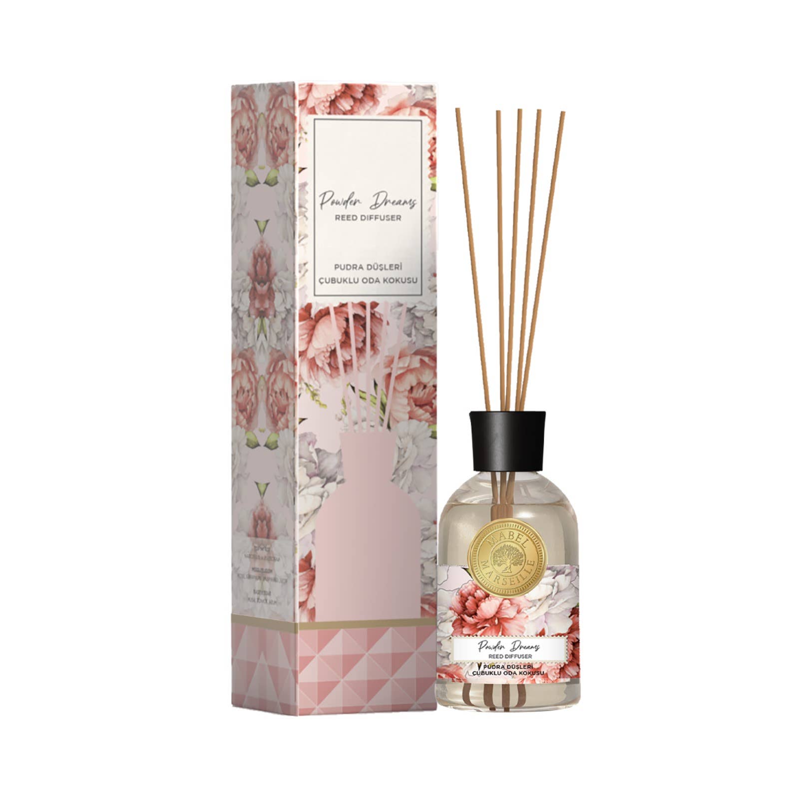 Biggbrands GmbH - Wholesale Reed Diffuser - Mabel Marseille Reed Diffuser  Powder Dreams 100 ml0