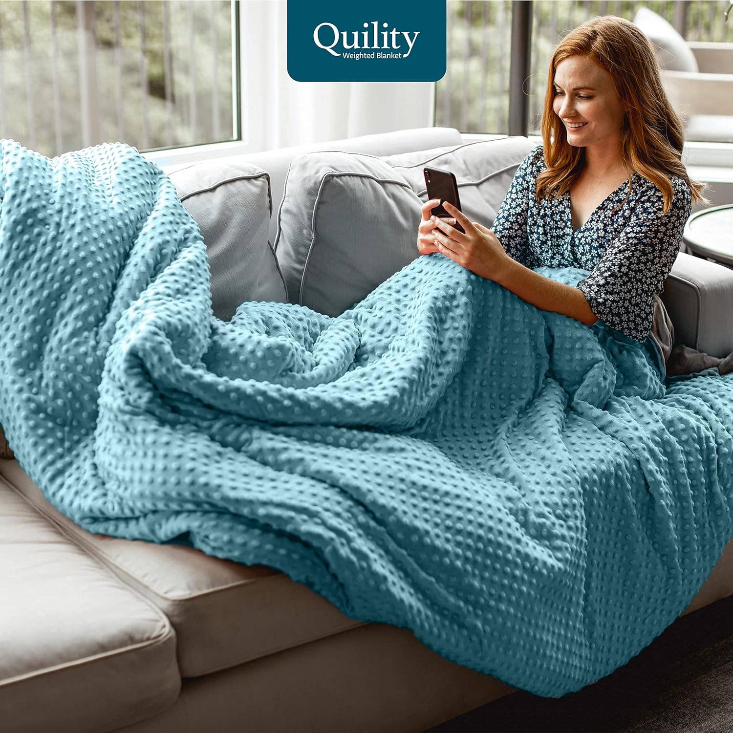 Above Edge - Wholesale Throw Blanket - Quility Weighted Blanket for Adults7