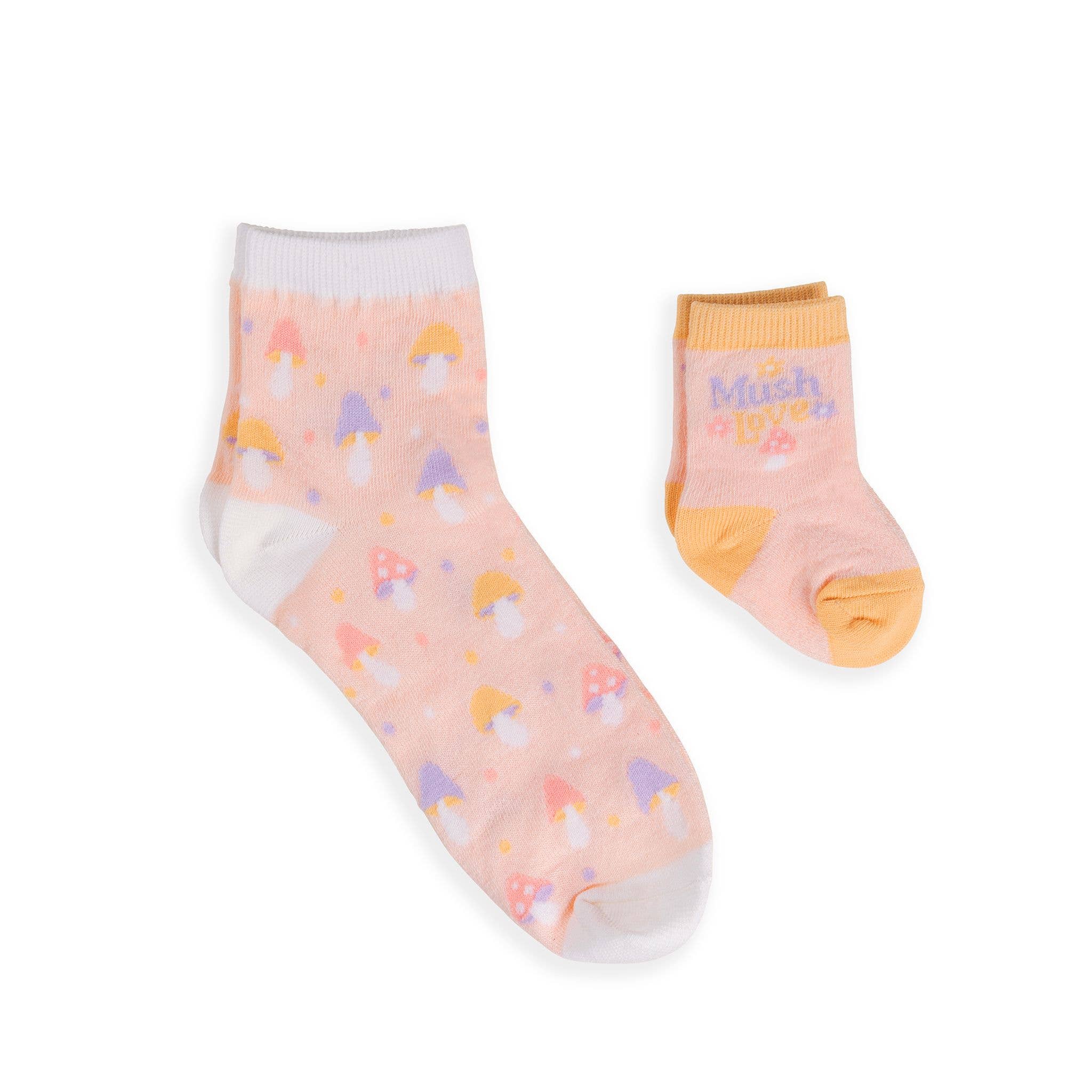 JuJuBe - Wholesale Socks - Women's - Mama & Me Socks Set Mushy Love2
