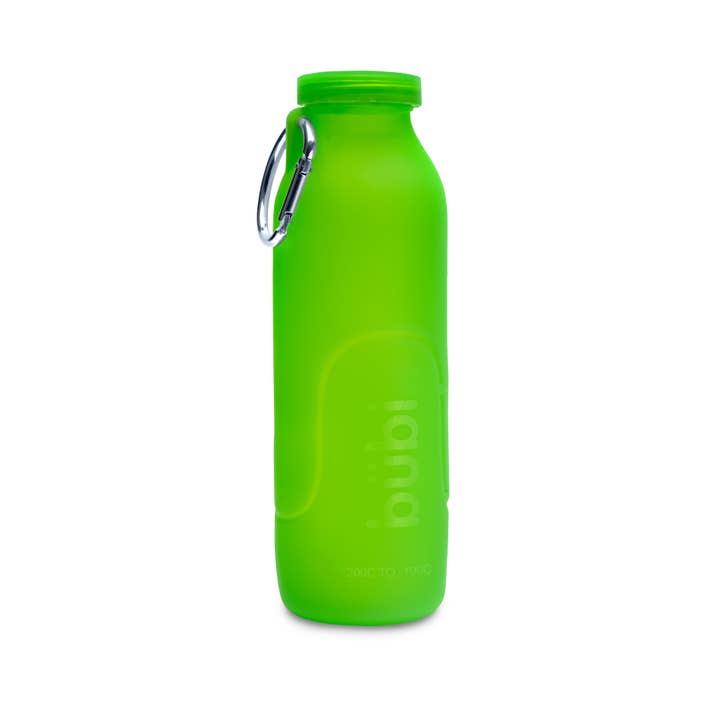 Bubi Brands - Wholesale Water Bottle - Bubi Water Bottle 35oz Green , sustainable/collapsibe