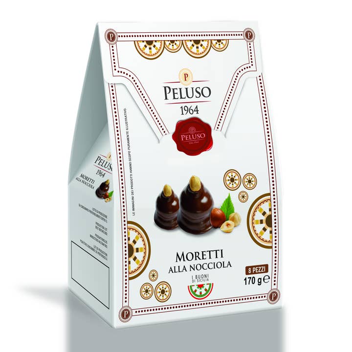 DOLCI PELUSO SRL – wholesale Biscuit – HAZELNUT MORETTI WITH HAZELNUT CREAM