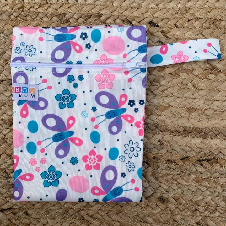 Stor Wet Bag - Butterfly for engroshandel hos Bamboo Baby Bum