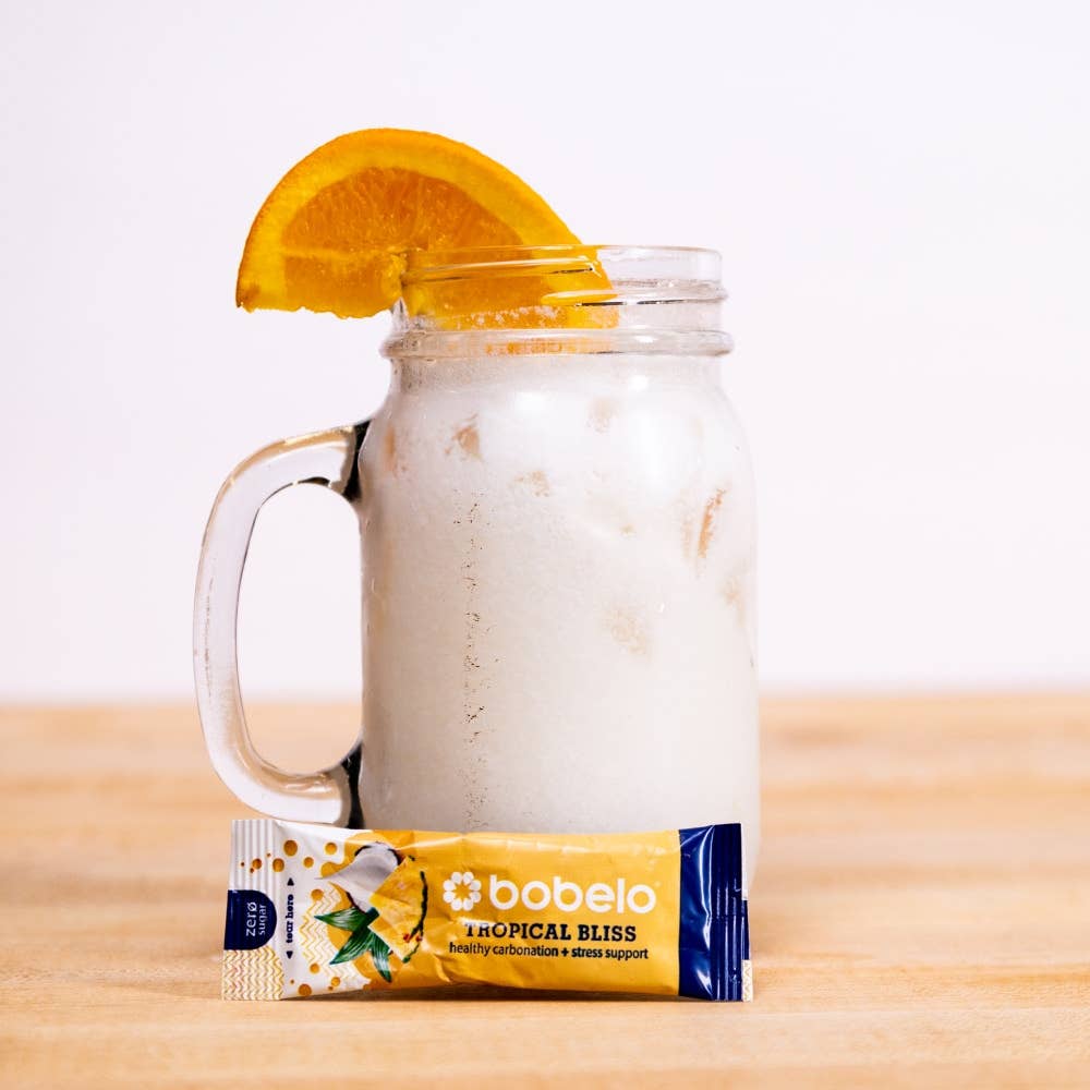 Bobelo – Engroshandel Pulver til sunhedsdrik – Tropical Bliss 15 stk (ANANAS KOKOS)2