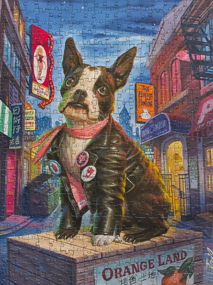 Lula Mae am North Beach 500-teiliges Puzzle für den Großhandel von Oakland Puzzle Company