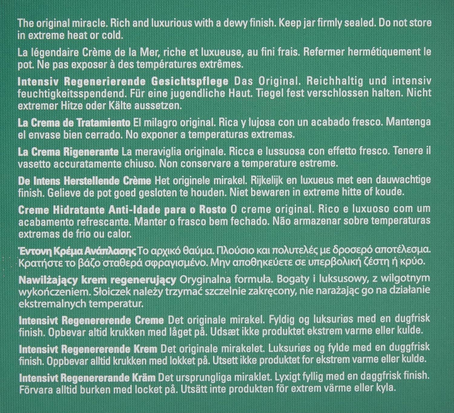 MEHIAZ - Wholesale Facial Moisturizer - La Mer Moisturizing Cream 3.4 oz – Hydrates & Firms5