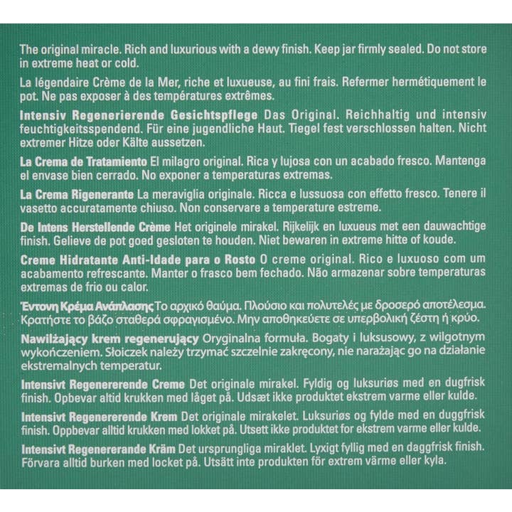 MEHIAZ - Wholesale Facial Moisturizer - La Mer Moisturizing Cream 3.4 oz – Hydrates & Firms5