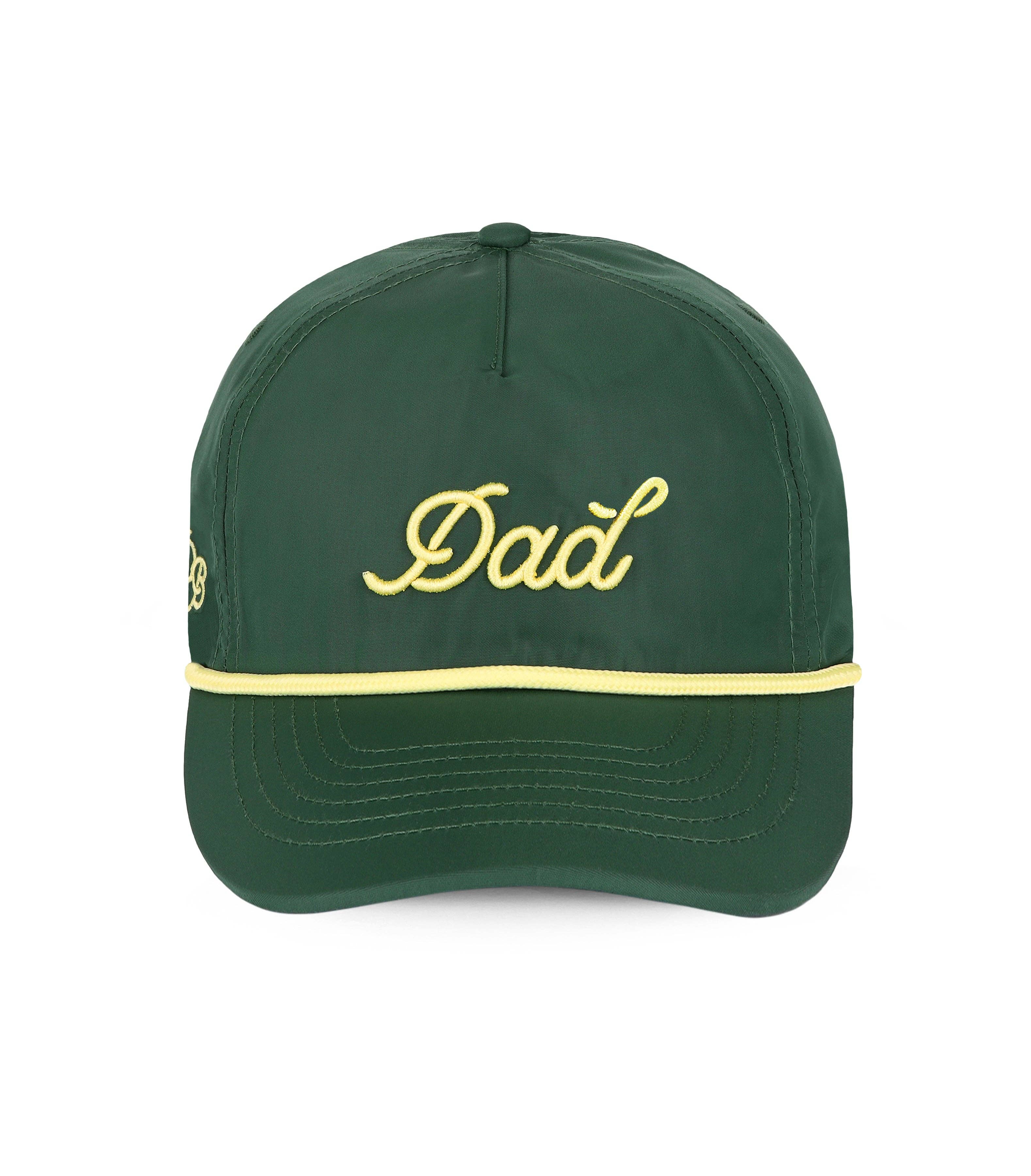 Dad Brand - Vente Casquette de baseball – homme - Chapeau Corde Papa | Vert1