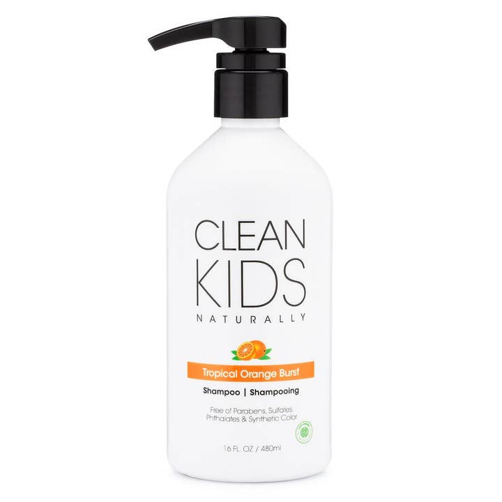 Tropical Orange Burst Shampoo for wholesale by Clean Kids Naturally