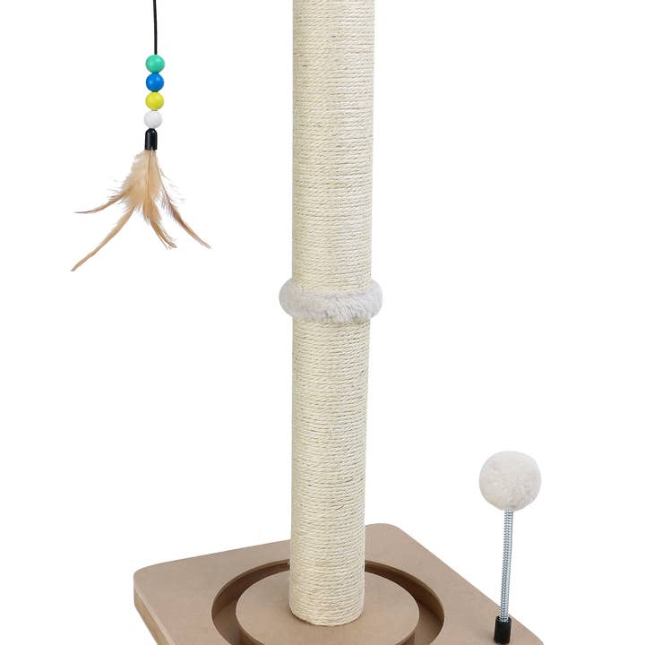 O Poste, Poste multiatividades, Área de jogos para gatos por atacado de Wouapy