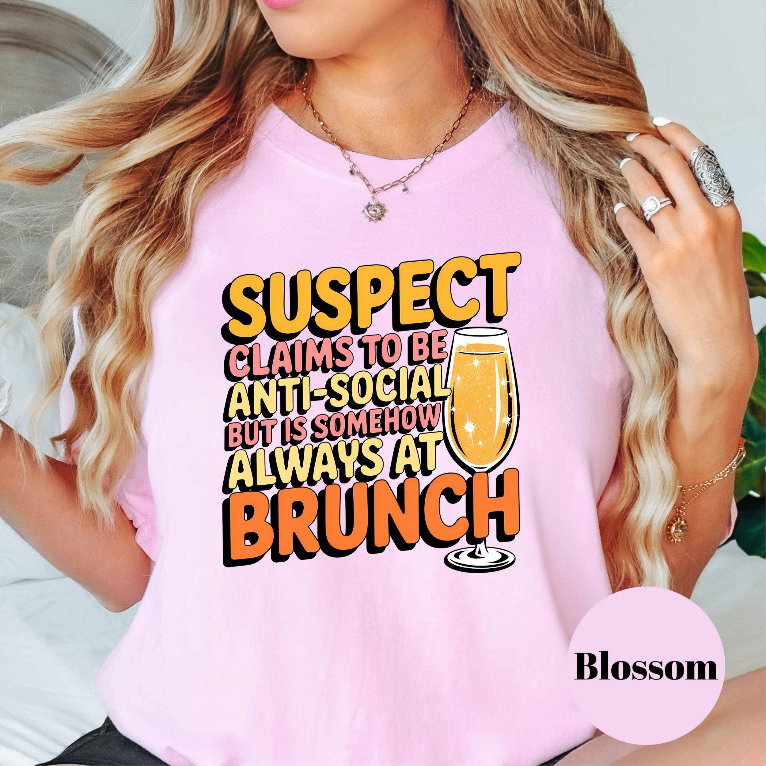 Epic Life  - Designed - Wholesale T-Shirt (Graphic) - Women's - Always at Brunch Shirt, Comfort Colors® Tee, Funny Brunch Shirt, Mimosa Shirt, Brunch Outfit, Girls Brunch Tee, Weekend Brunch Top1