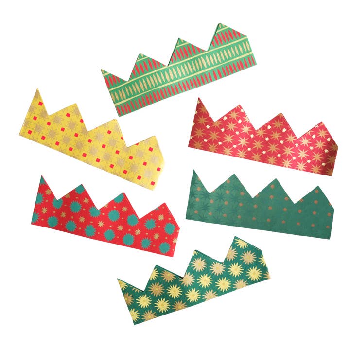 East End Press - Wholesale Party Hat/Crown - Festive Paper Crowns15