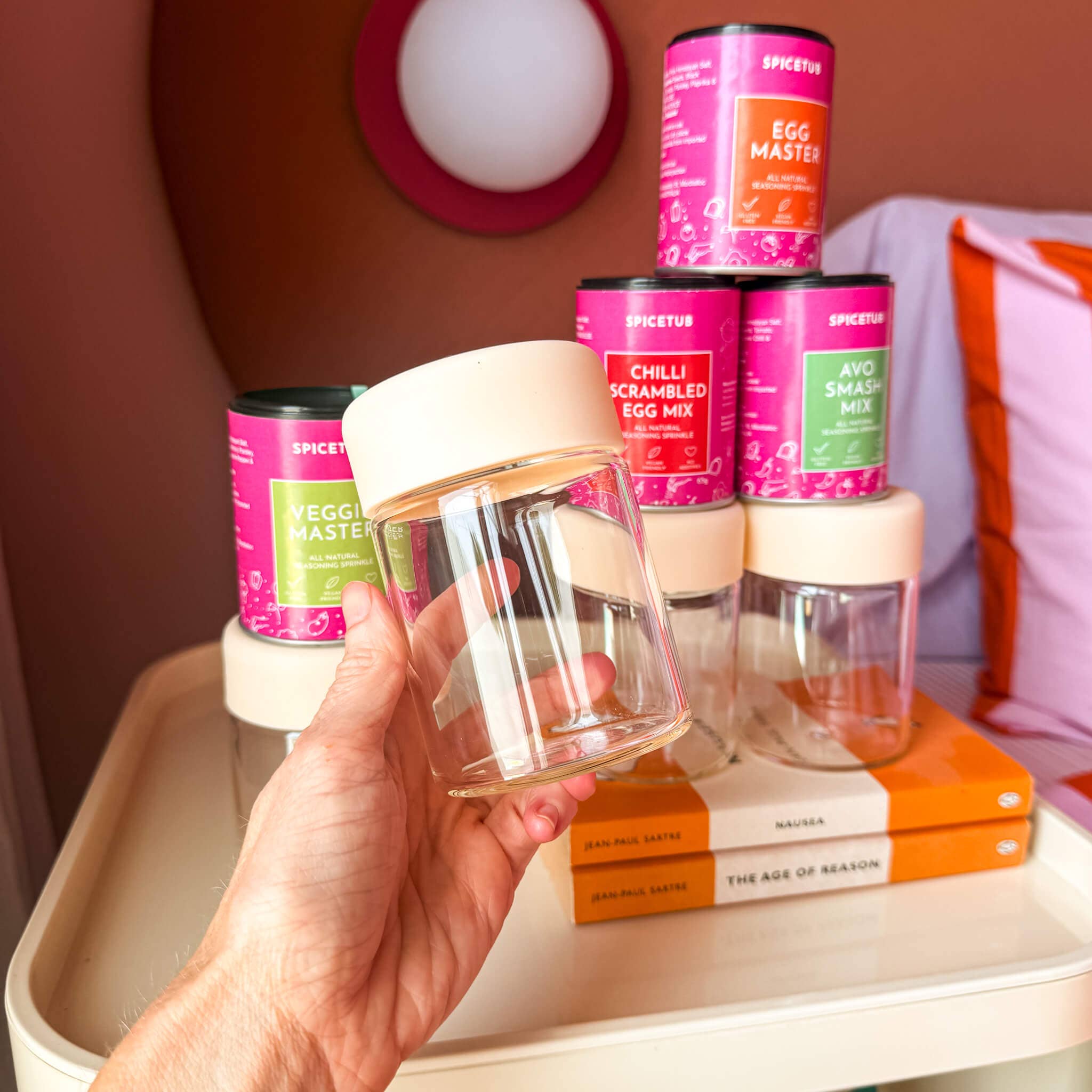 Luxey Cup - Venta al por mayor Recipientes para alimentos - CAJA GUARDIANA DE ESPECIAS - Conjunto de Regalo de Mezclas de Especias y Almacenamiento11