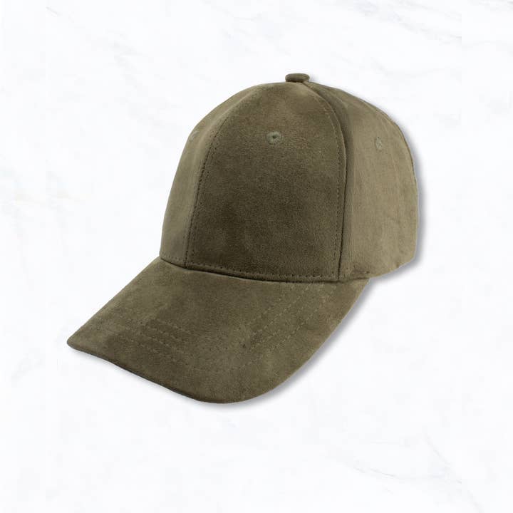 Suzie Q USA - Wholesale Baseball Cap - Women's - Adjustable Suede Baseball Cap14