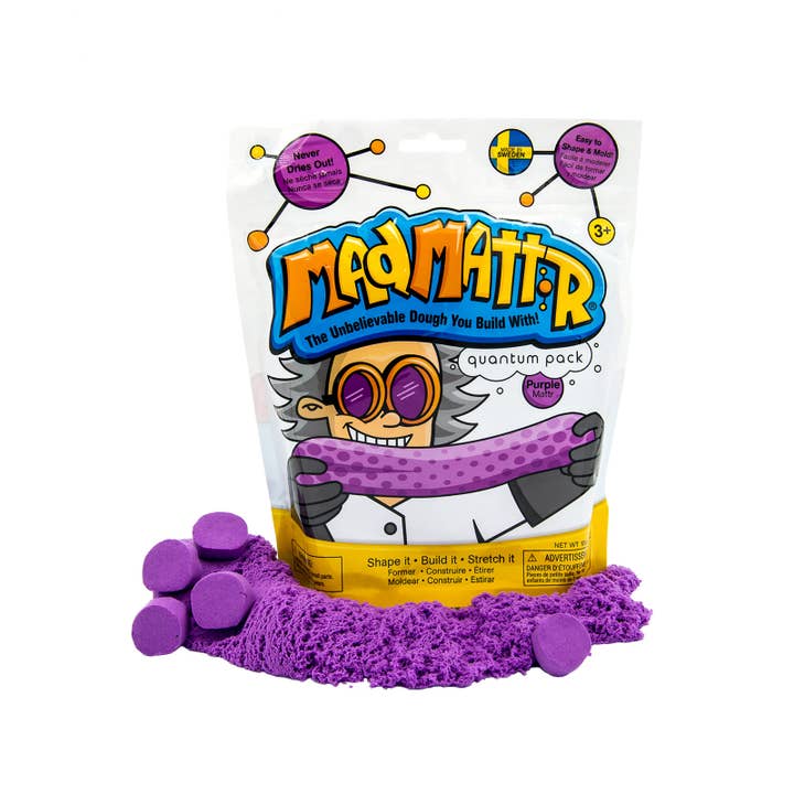 Mad Mattr - Wholesale Putty/Slime - Kids - Quantum Pack - 10oz Purple (Original)