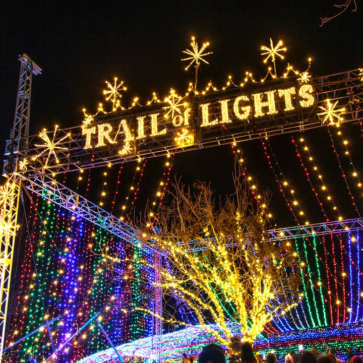 Austin Trial of Lights Ceramic Coaster for wholesale by South Austin Gallery