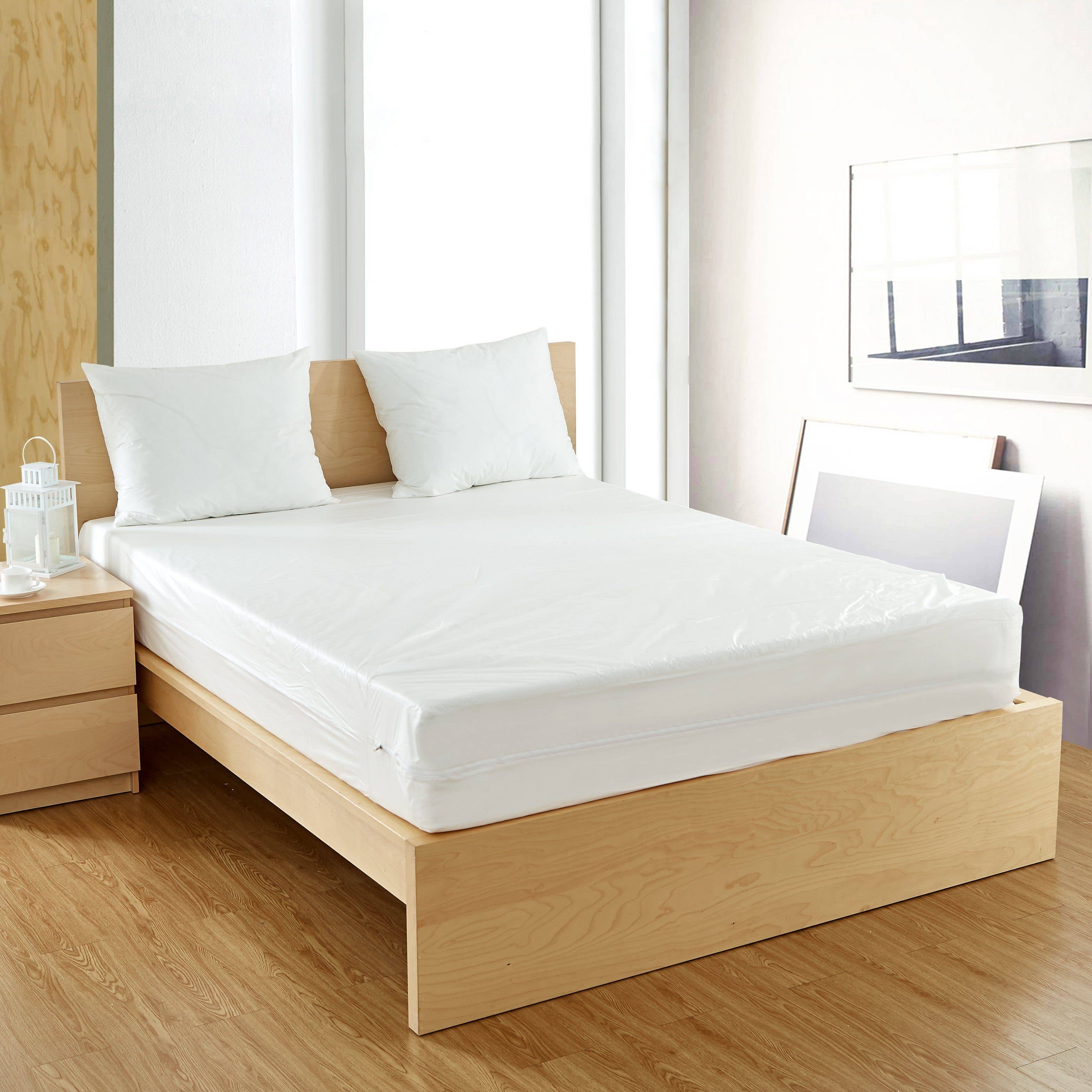 Bargoose Home Textiles - Wholesale Mattress Pad/Protector - Bargoose Vinyl Zippered Mattress Protector | Waterproof Box Spring Encasement | Guards Against Pests & Liquids6