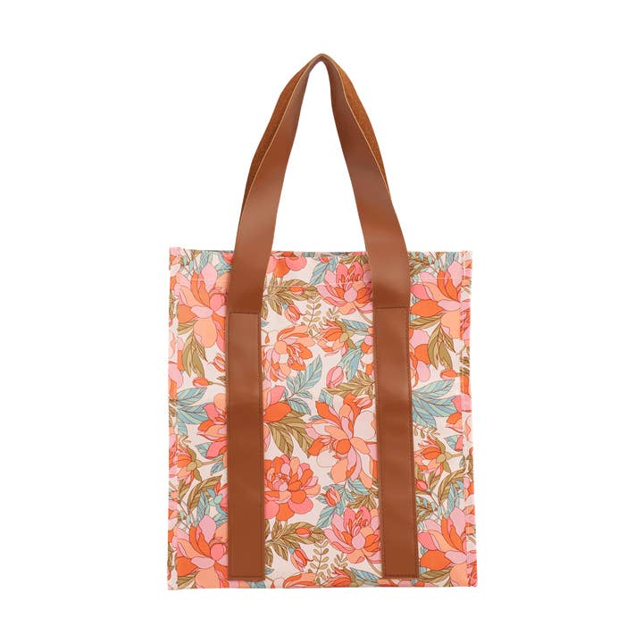 Kollab - Wholesale Grocery/shopping bag - Market Bag Whimsical Floral