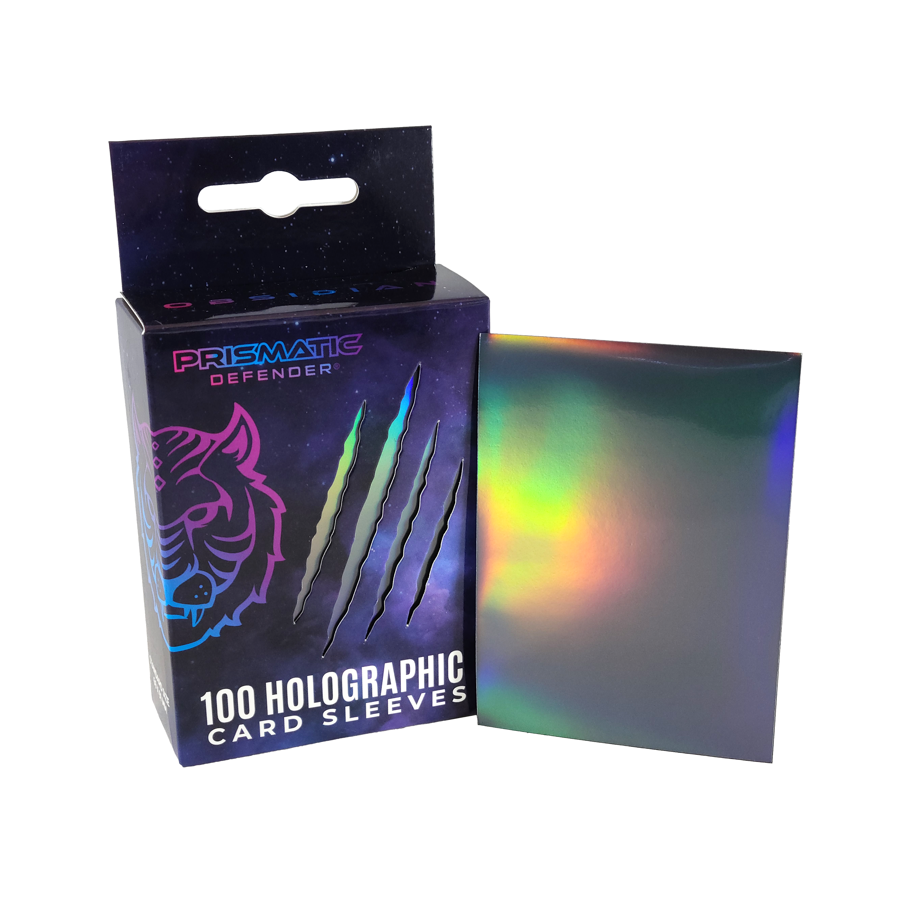 Prismatic Defender® - Vente Jeux de cartes - Protège-cartes holographiques Prismatic Defender® - Taille standard - 3 motifs en foil26