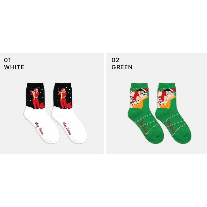 Comfortarians - Wholesale Socks - Women's - Womens Fun Christmas Socks, Holiday gift
