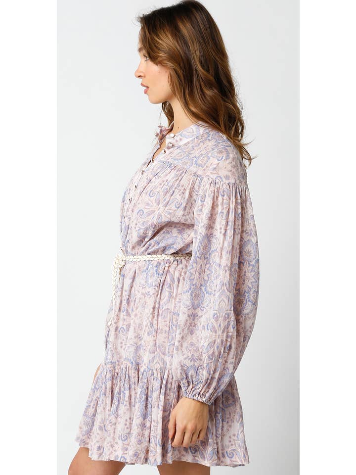 Blush Lt Blue Karlie Dress for wholesale on Faire1