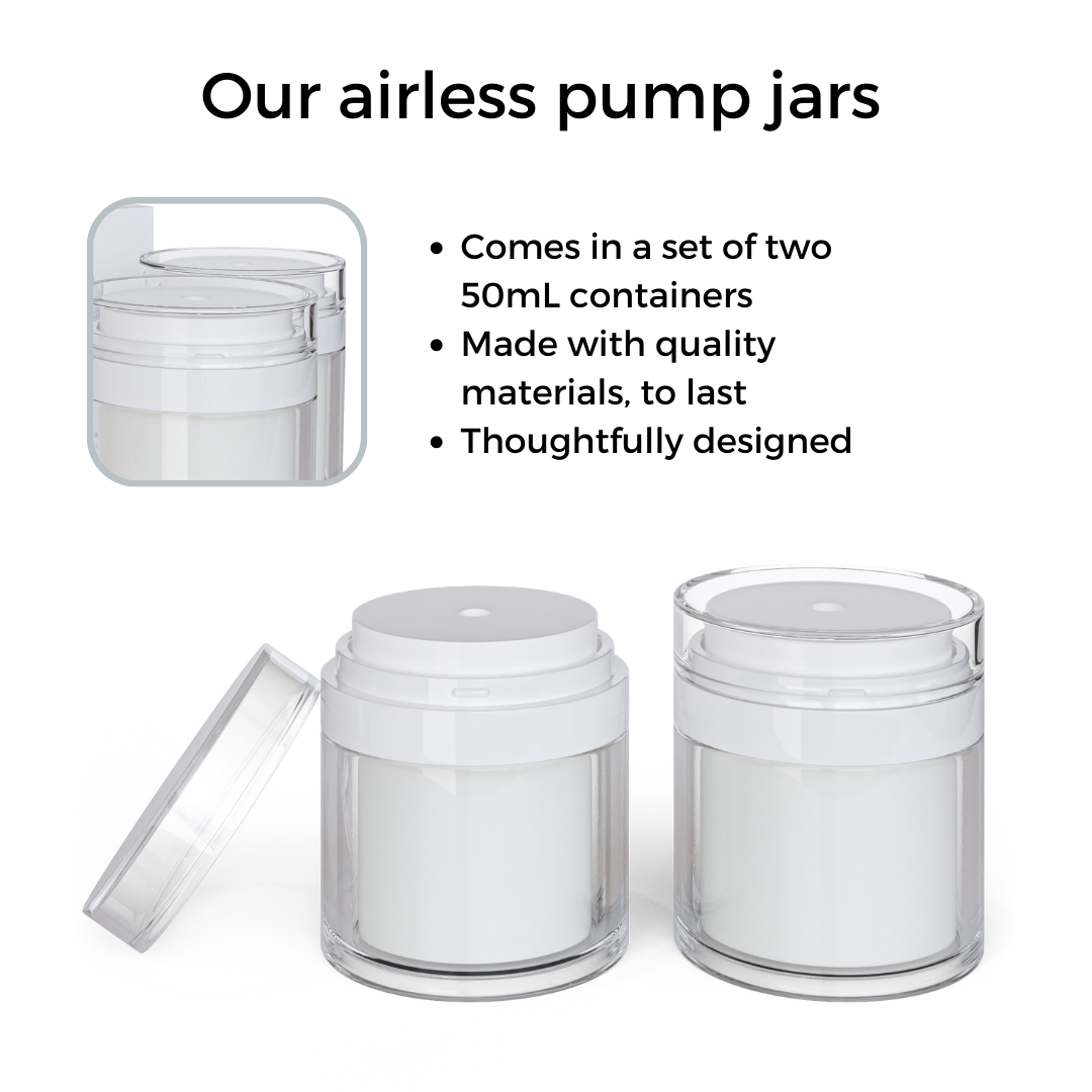 DermaTech Skincare – wholesale Jar – Airless Pump Jars5