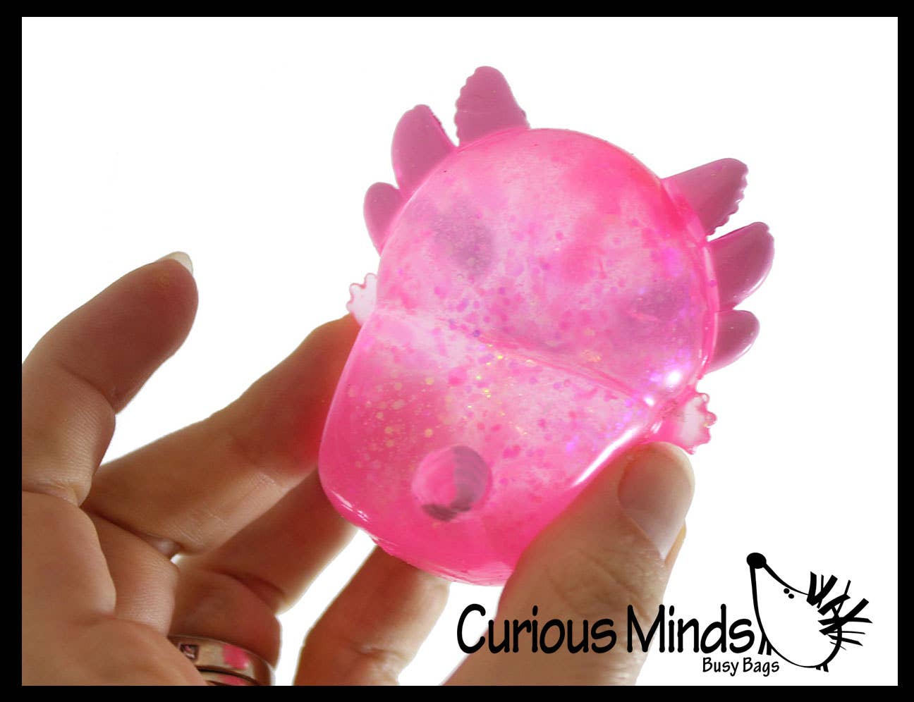 Curious Minds Toys - Wholesale Squishy toy – Kids & Baby - 1 Axolotl Sugar Ball - Syrup Molasses Thick Glue/Gel Stress3