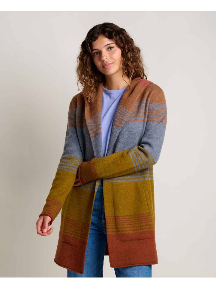 Toad&Co - Wholesale Knit Sweater - Women's - Merino Heartfelt Hoodie F25
3