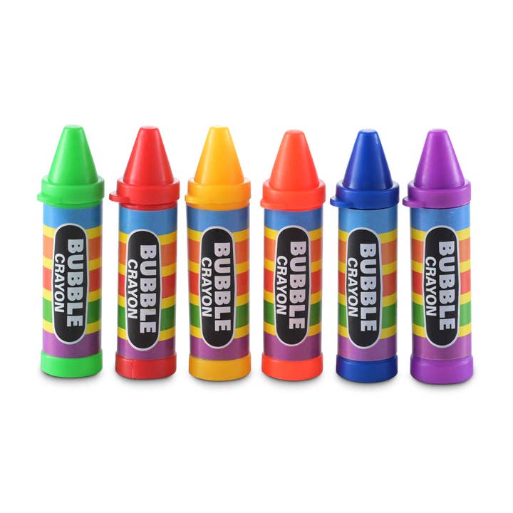 bedwina - Wholesale Bubble Wand - Kids - Mini Crayon Bubbles For Kids (Pack of 24) 0.5 Oz