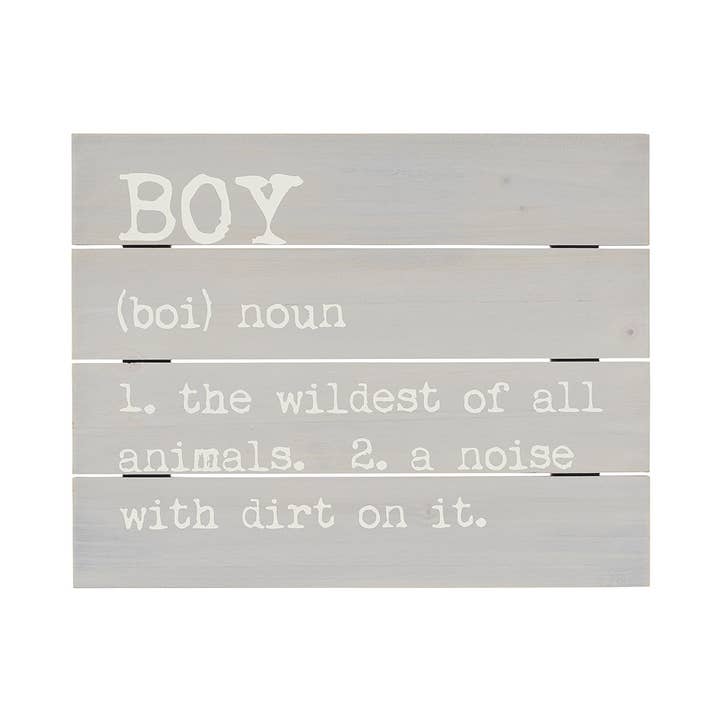 CA-2247 - *Boy Def Pallet Sign for wholesale by Collins Painting & Design