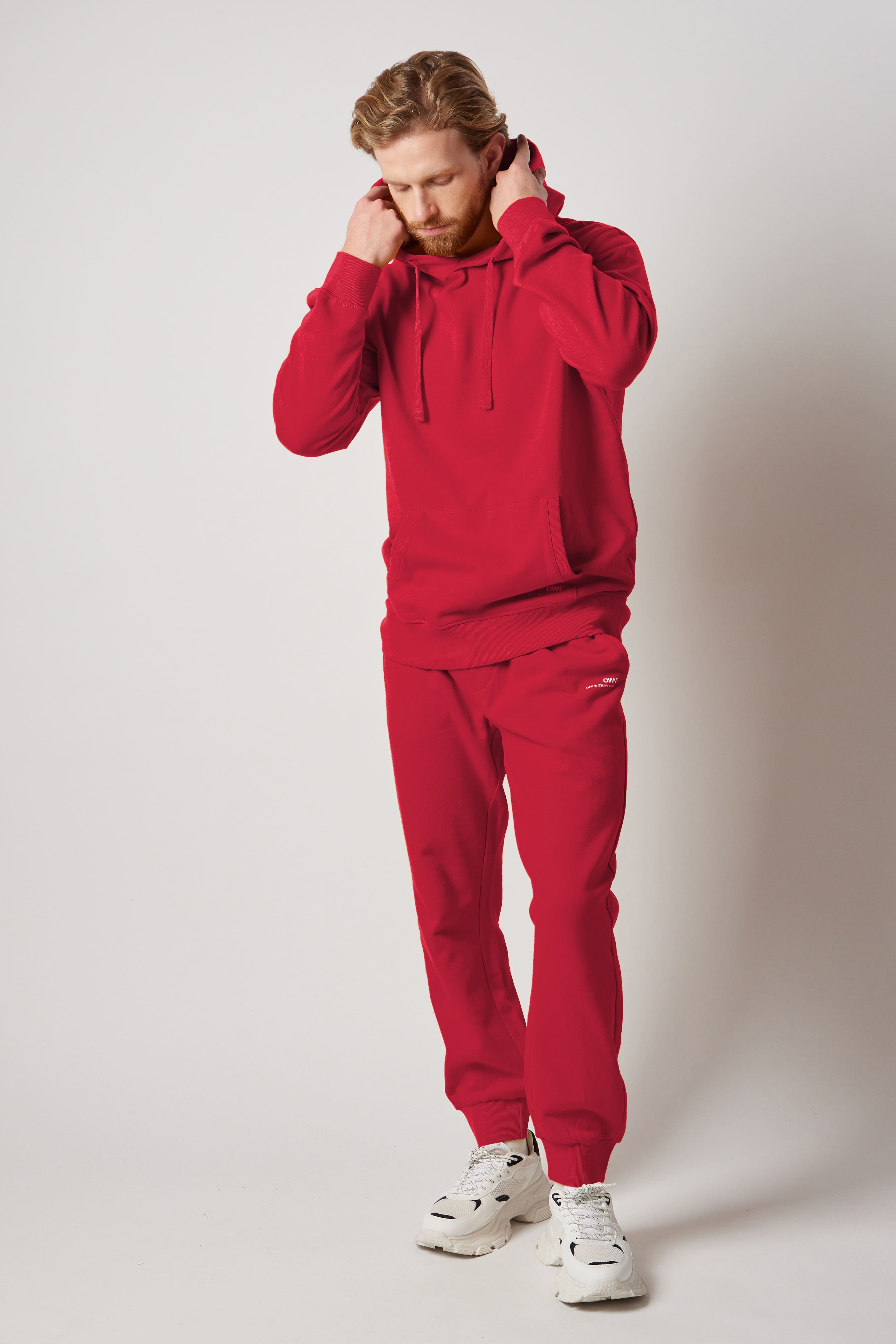 OWN OFF WITH NATURE - Wholesale Lounge Set - Men's - Hooded Sweatshirt Set + Fleece Joggers23